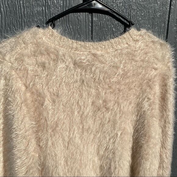 a Shappe Furry Soft Wool Rainbow Sweater XL NWT - Picture 9 of 13